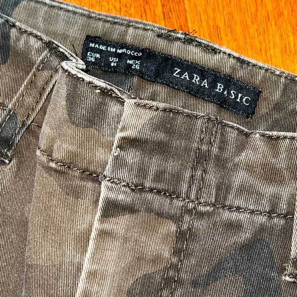 Zara Army Skinny Pants - Picture 2 of 3
